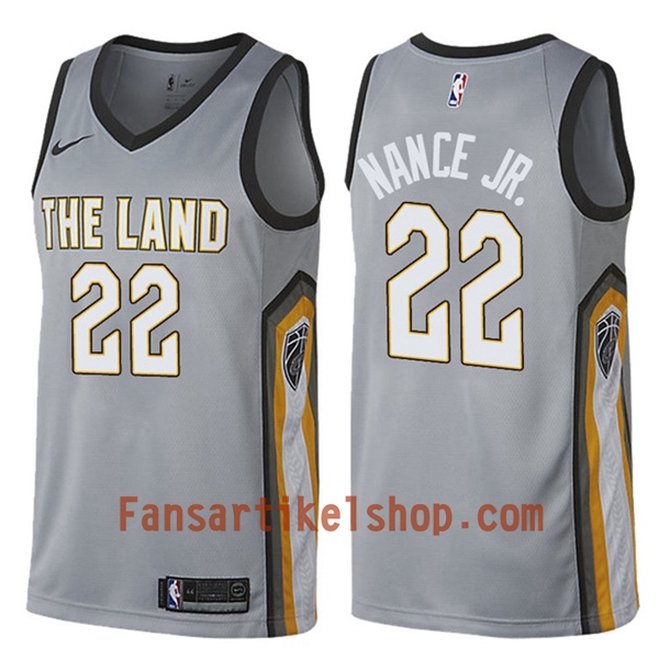 NBA Cleveland Cavaliers Trikot Larry Nance Jr. 22 Nike City Edition Swingman - Herren
